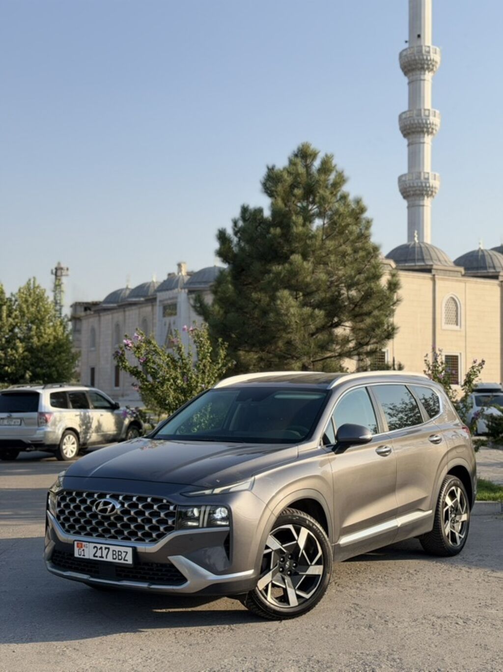 Hyundai Santa Fe: 2021 г., 2.2 л, Автомат, Дизель, Кроссовер: фото 3