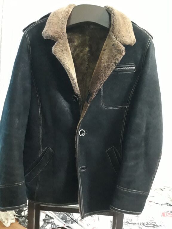 Продам мужскую дубленку Temer leather, размер M: фото 2