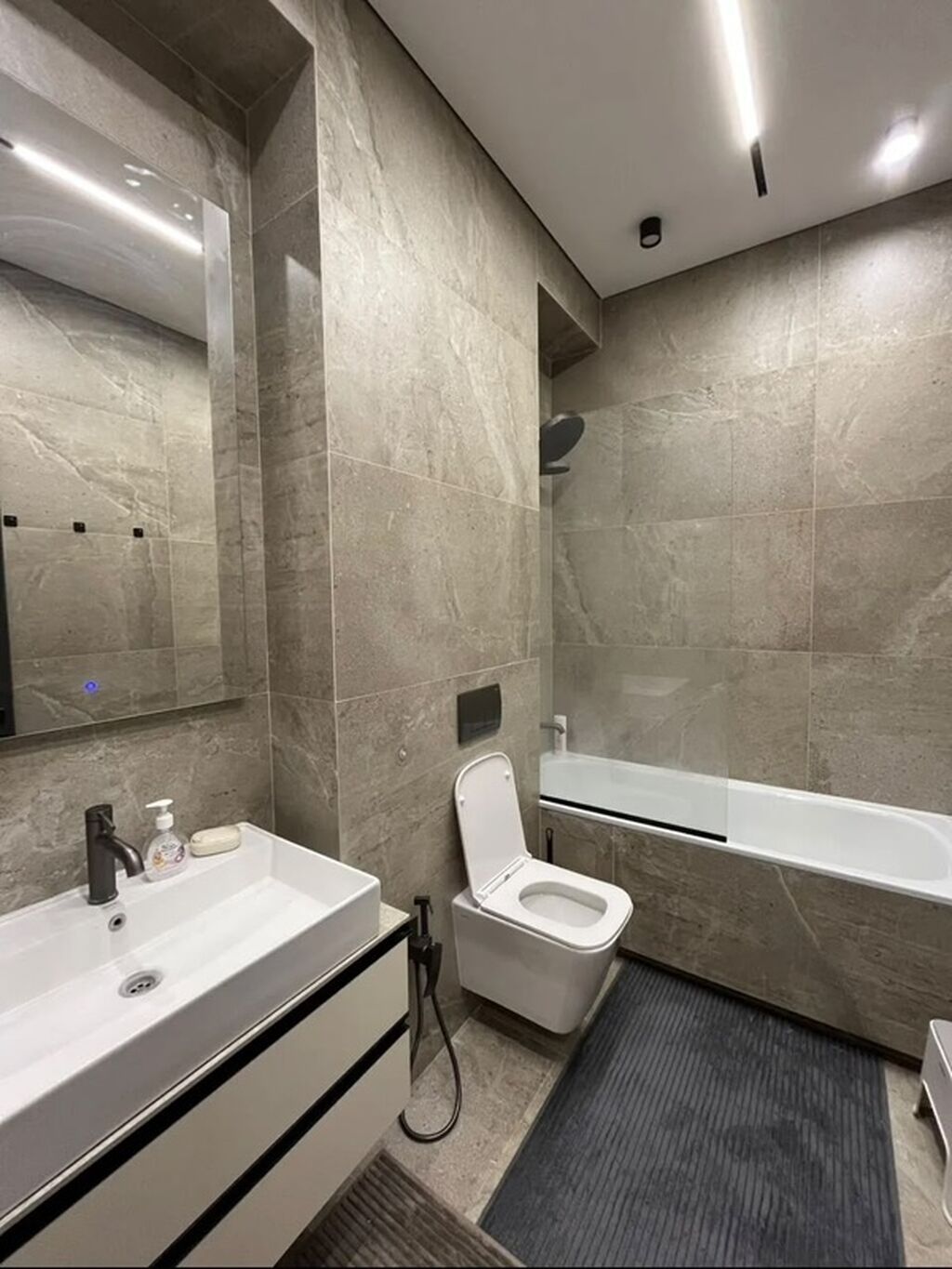 3 комнаты, 75 м², Асанбай мкр Элитка, 6 этаж, Дизайнерский ремонт: фото 6