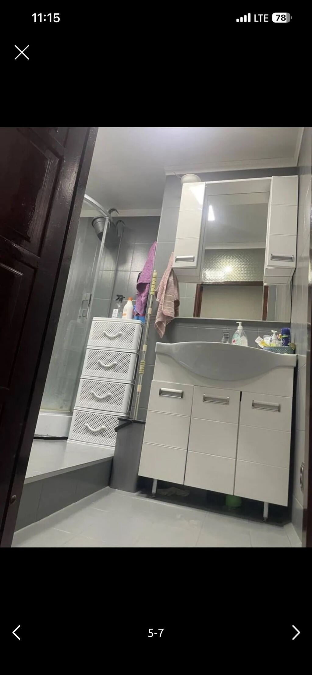 3 комнаты, 64 м², 6 мкр 104 серия, 1 этаж, Косметический ремонт: фото 7
