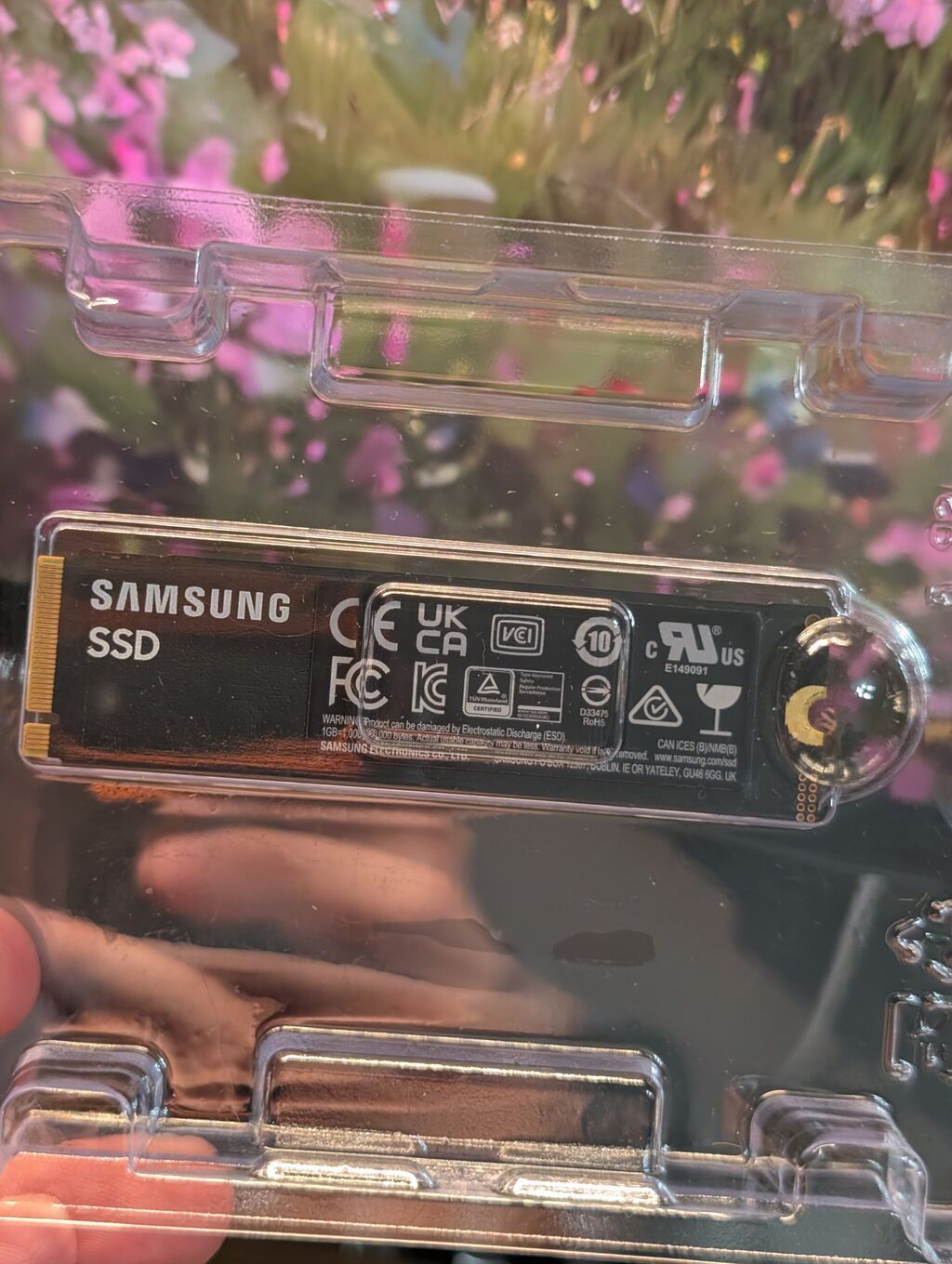 Накопитель для ПК, Б/у, Samsung, SSD, 2 ТБ, Для ПК: фото 2