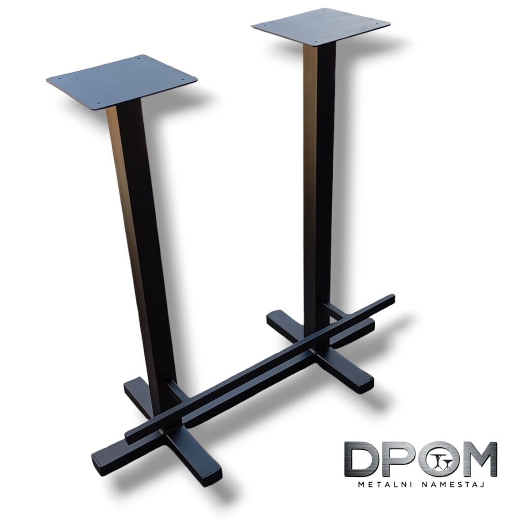 Nogari za stolove: Izrada postolja za barske stolove sa drzacem za noge. Postolja radimo