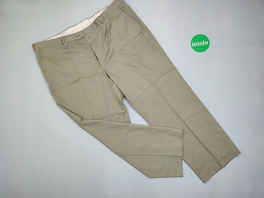 Spodnie: Spodnie, 2XL (EU 44), stan - Dobry, wzór - Jednolity kolor, kolor - Szary — 1