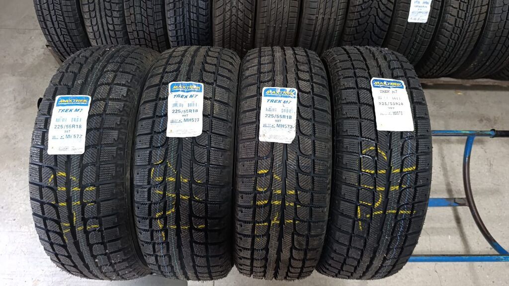 Шины 225 / 55 / R 18, Зима, Новый, Комплект, Китай, Maxtrek