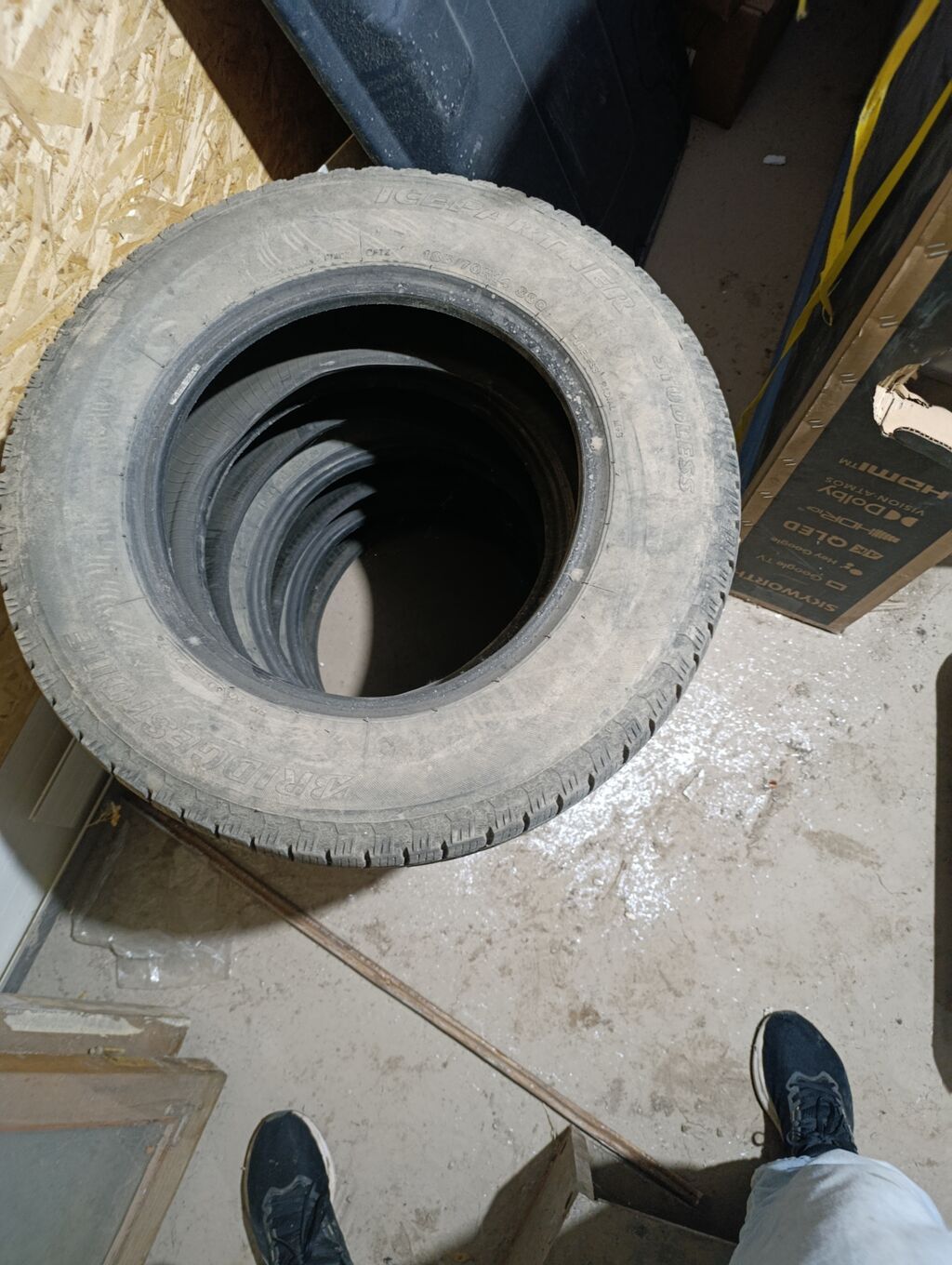 Комплект из 4 зимних шин Bridgestone IcePartner (студлесс, без шипов): фото 3