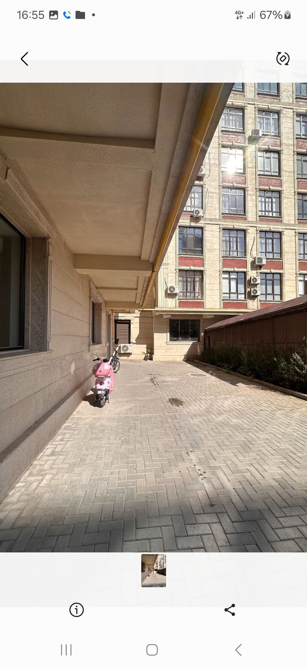 1 комната, 35 м², Аламедин-1 мкр Элитка, 9 этаж, Свежий ремонт: фото 3