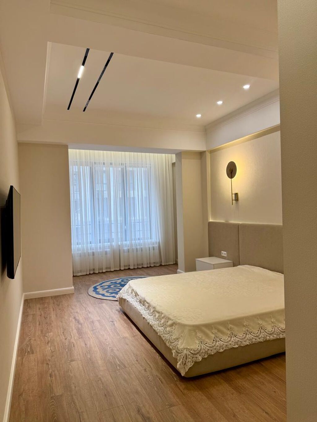 3 комнаты, 131 м², Асанбай мкр Элитка, 4 этаж, Дизайнерский ремонт: фото 3