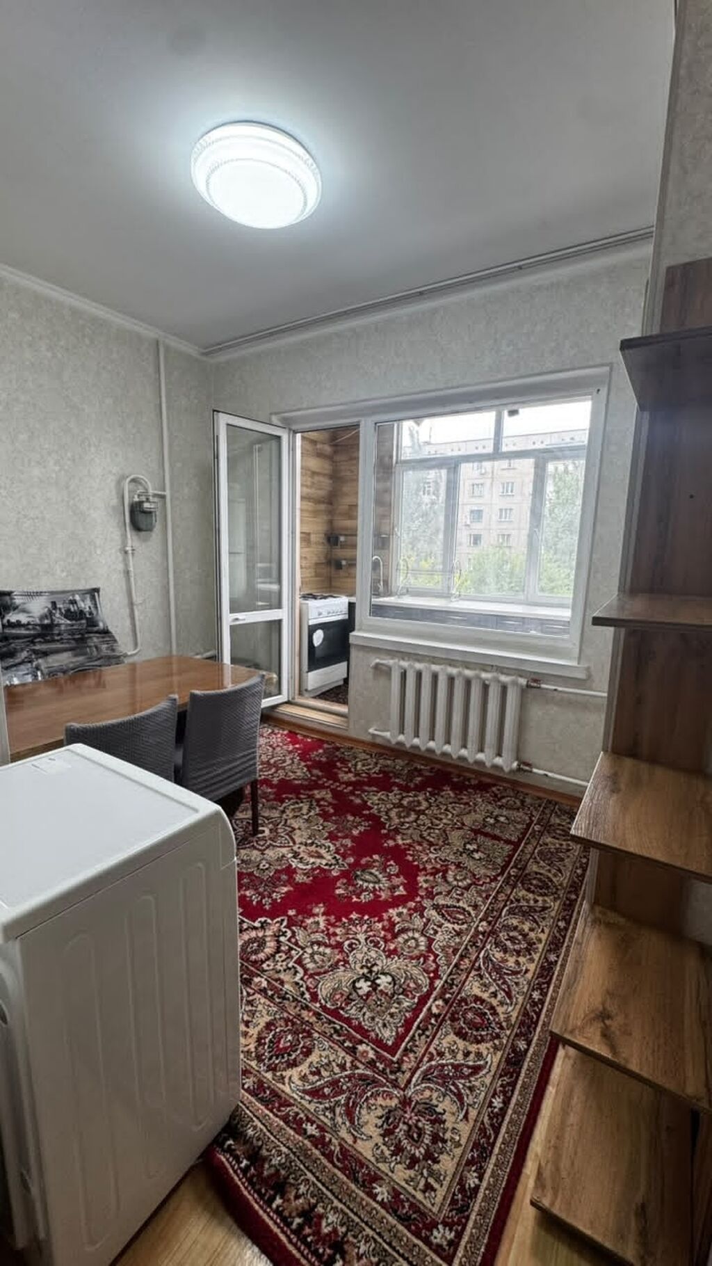 1 комната, Аламедин-1 мкр Без животных, от 6 месяцев, С мебелью полностью: фото 3