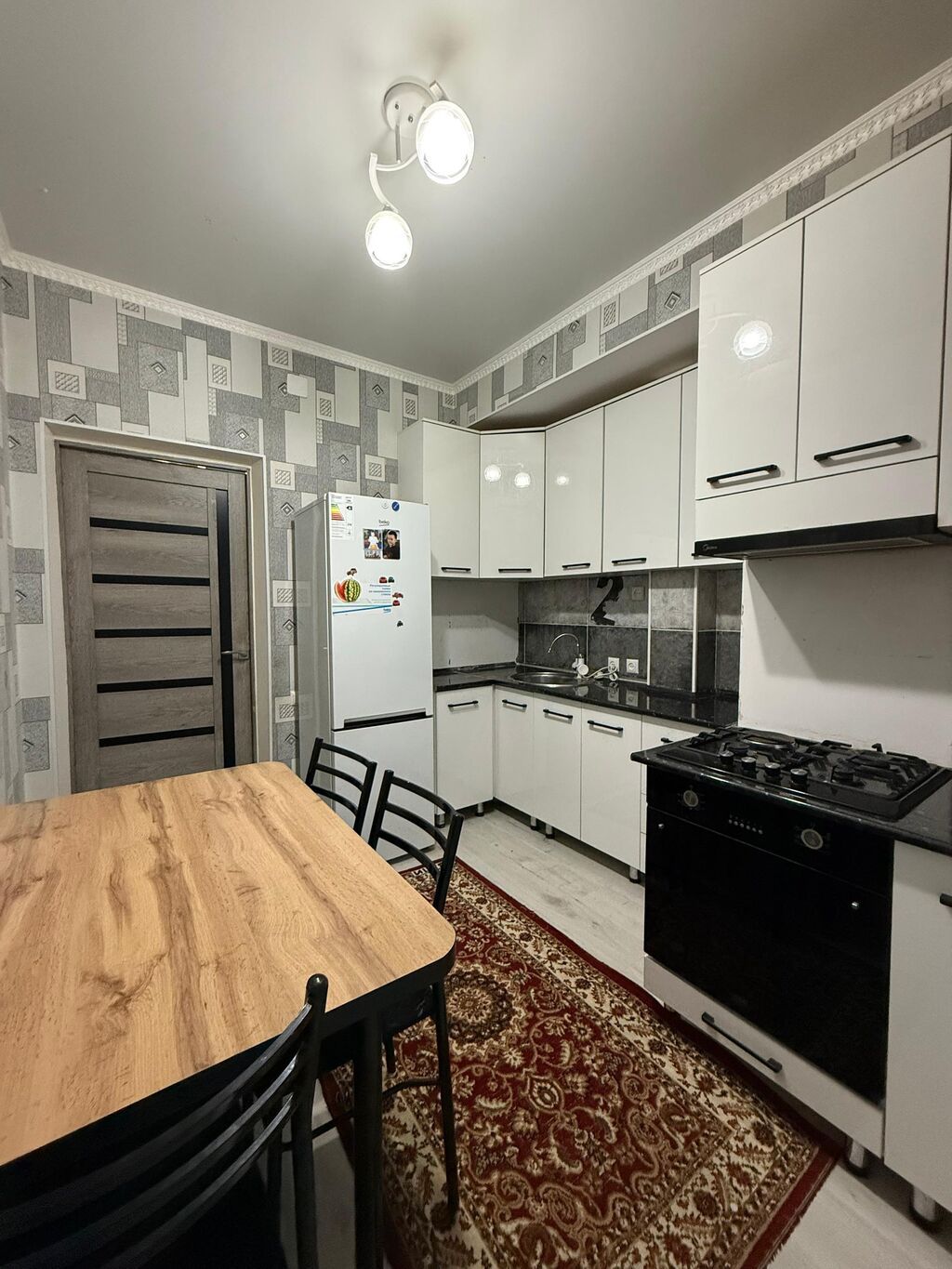 2 комнаты, 50 м², Кок-Жар ж/м Элитка, 3 этаж, Евроремонт: фото 4