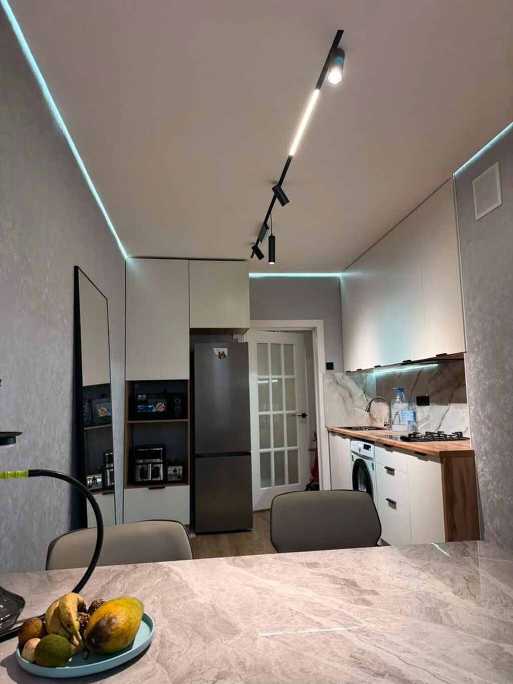 2 комнаты, 62 м², Кок-Жар ж/м Элитка, 9 этаж, Дизайнерский ремонт: фото 4