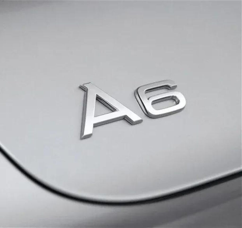 Nalepnice za automobile: Audi znak natpis A6. Audi znak oznaka A6. ✨ znak je samolepljiv. U