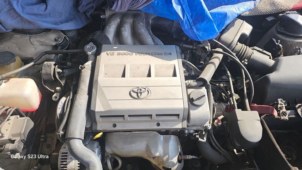 Бензиновый мотор Toyota 2001 г., 3 л, Б/у, Оригинал, Япония: фото 3