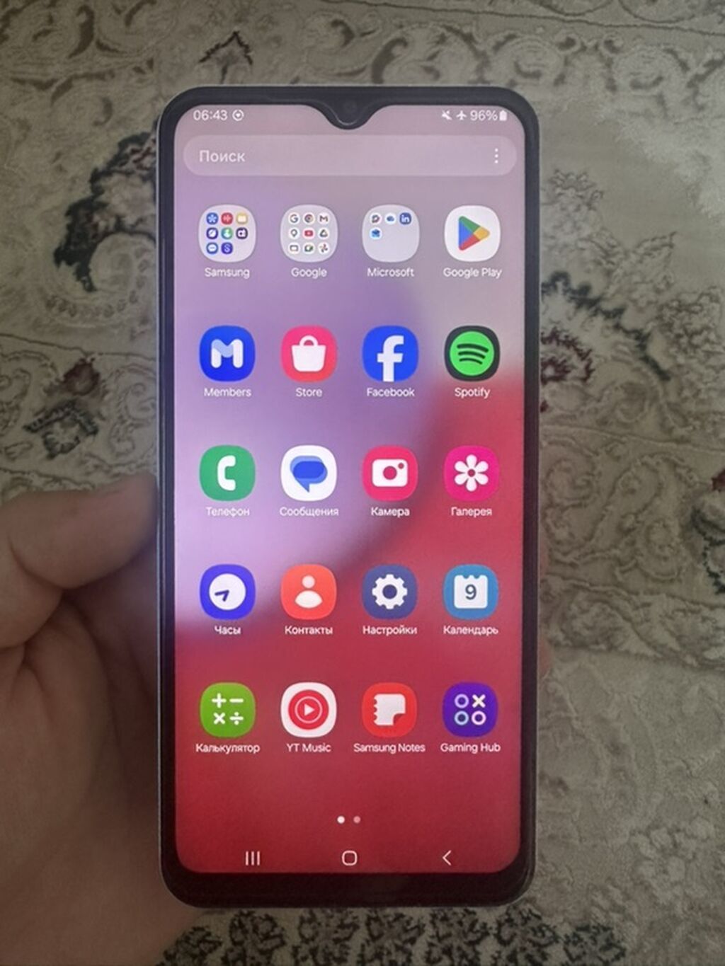 Samsung Galaxy A13, Б/у, 128 ГБ, цвет - Голубой, 2 SIM — фото 1