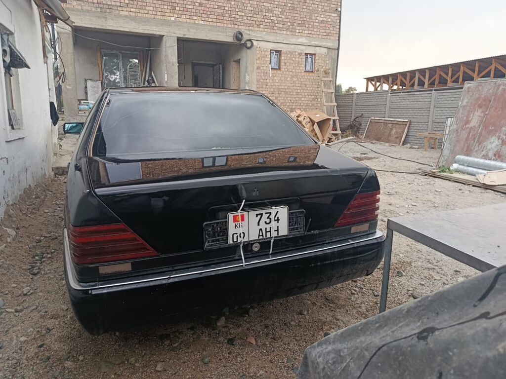 Mercedes-Benz S-Class: 1993 г., 5 л, Автомат, Бензин, Седан: фото 4