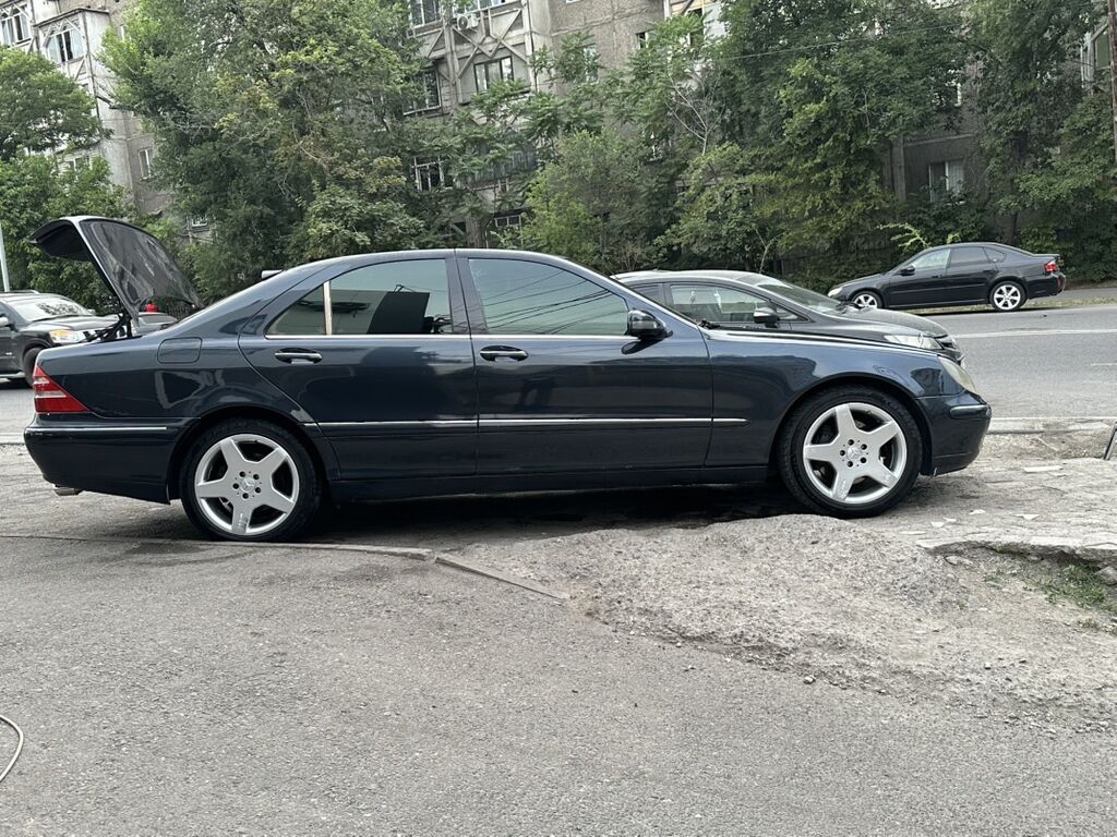 Mercedes-Benz S-Class: 2001 г., 5 л, Автомат, Бензин, Седан: фото 5