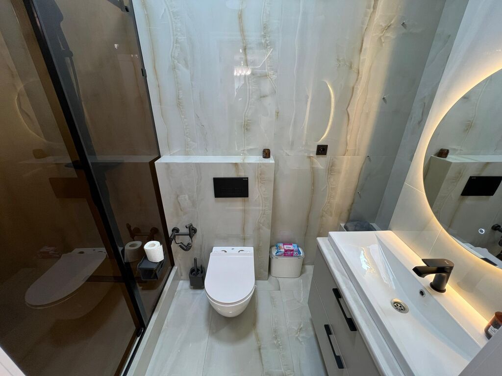 3 комнаты, 131 м², Асанбай мкр Элитка, 13 этаж, Дизайнерский ремонт: фото 8