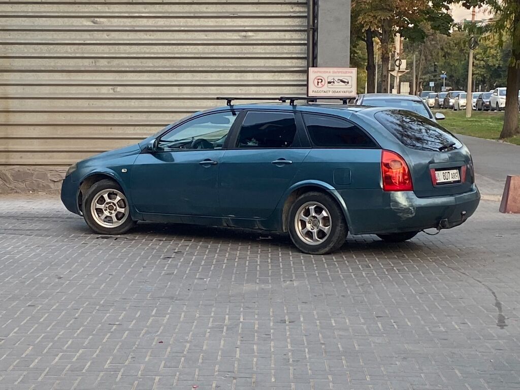 Nissan Primera: 2002 г., 2 л, Вариатор, Газ, Универсал: фото 6