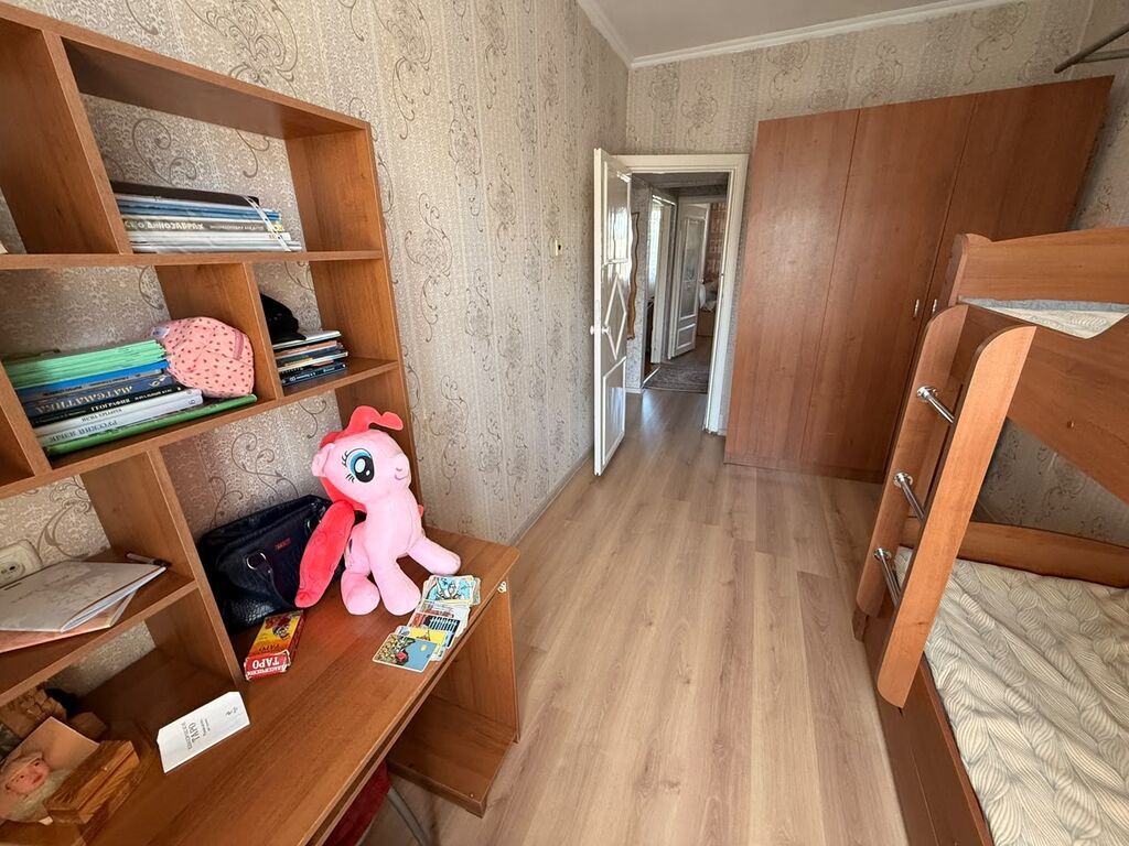3 комнаты, 63 м², Аламедин-1 мкр 105 серия, 5 этаж, Косметический ремонт: фото 6
