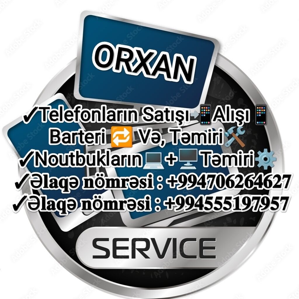 𝐓𝐞𝐥𝐞𝐟𝐨𝐧𝐥𝐚𝐫ı𝐧 𝐀𝐥ışı📱𝐒𝐚𝐭ışı📲  𝐁𝐚𝐫𝐭𝐞𝐫𝐢🔁𝐕ə,𝐓ə𝐦𝐢𝐫𝐢🛠️: Договорная ▷ Другие мобильные телефоны  | Баку | 73950003 ᐈ lalafo.az