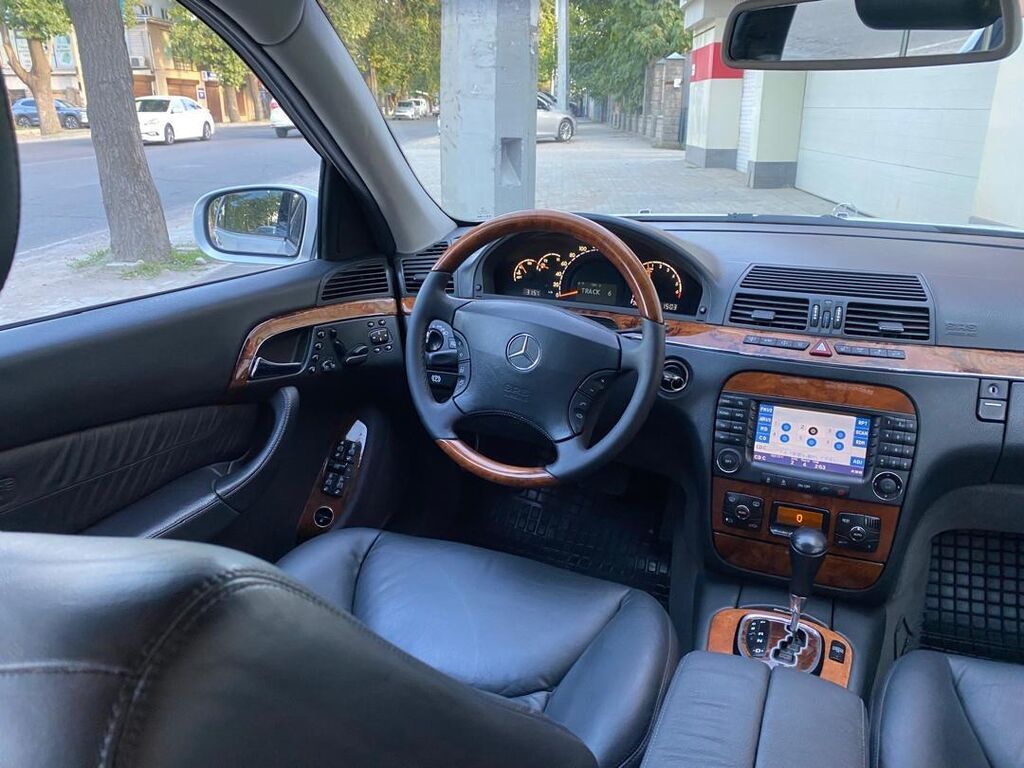 Mercedes-Benz S-Class: 2003 г., 5 л, Автомат, Бензин, Седан: фото 8