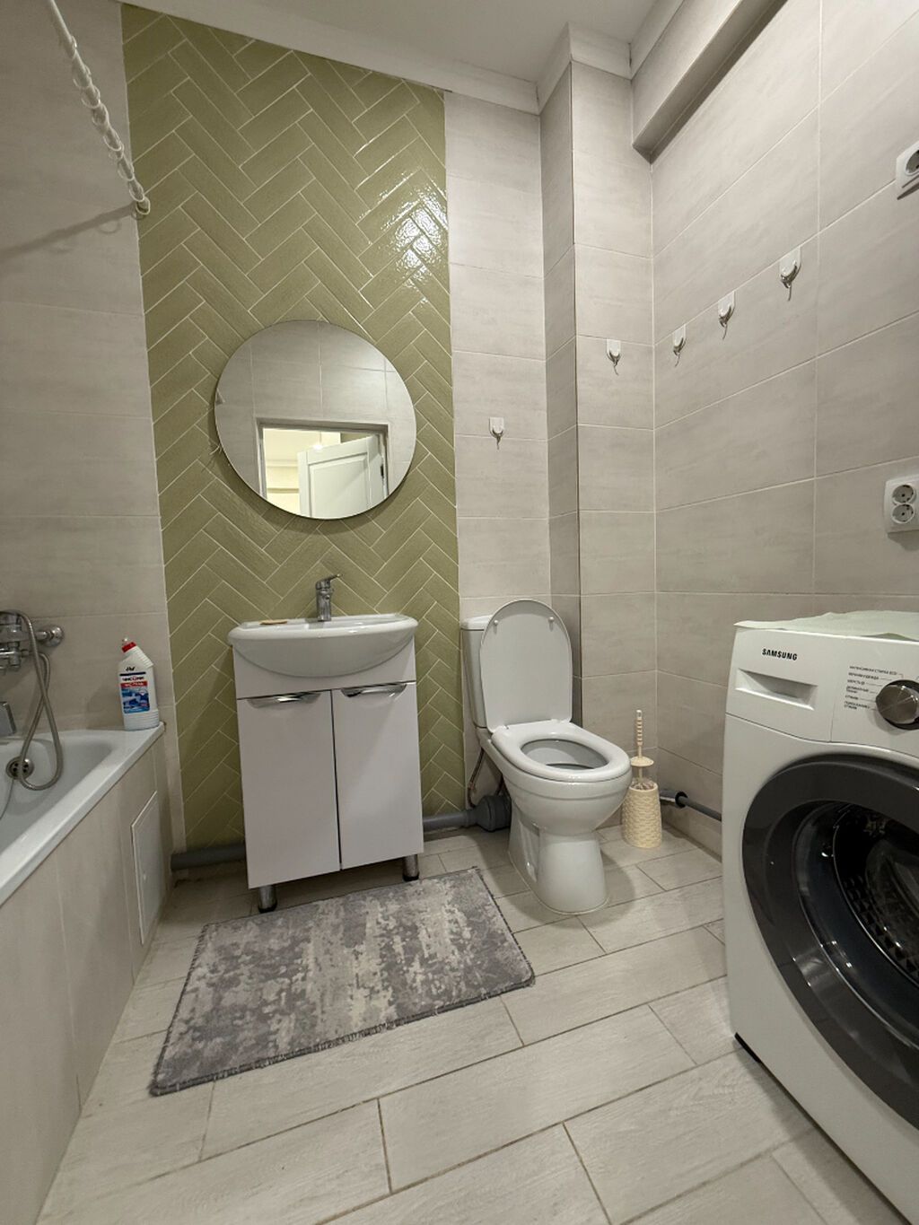 2 комнаты, 38 м², Кара-Жыгач ж/м Элитка, 6 этаж, Евроремонт: фото 8