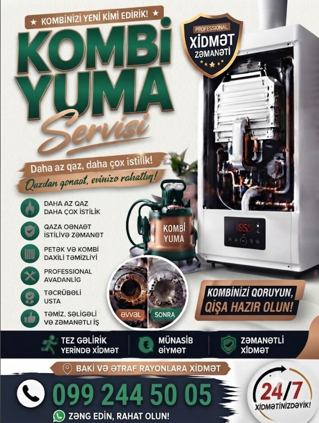 🛠️🛠️ 🛠️ KOMBİ USTASI 🛠️🛠️🛠️ 🛠️PEŞƏKAR usta terefinden butun nov