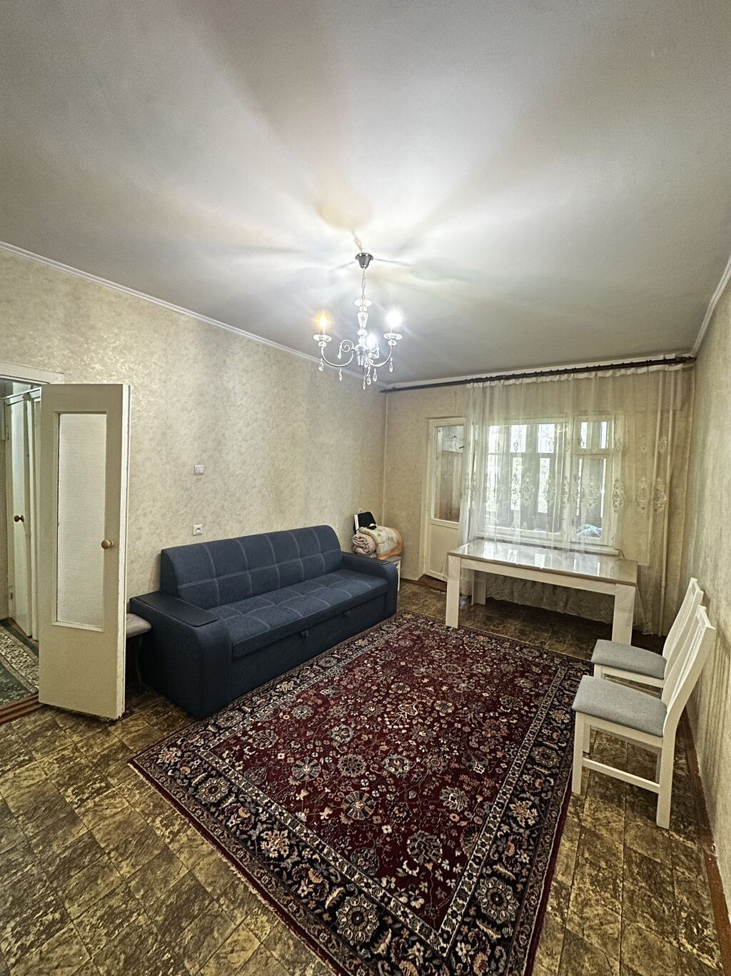 3 комнаты, 61 м², Асанбай мкр 105 серия, 3 этаж, Косметический ремонт: фото 3