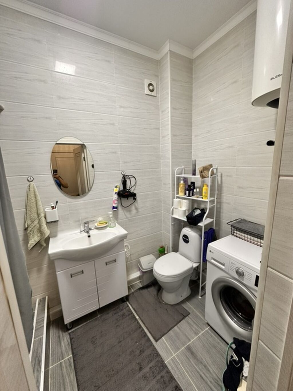 2 комнаты, 43 м², Индивидуалка, Кара-Жыгач ж/м Индивидуалка, 5 этаж, Свежий ремонт: фото 5