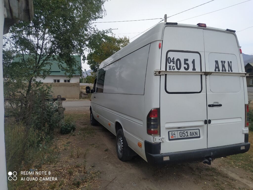 Mercedes-Benz Спринтер: 2003 г., 2.9 л, Механика, Дизель, Фургон: фото 3