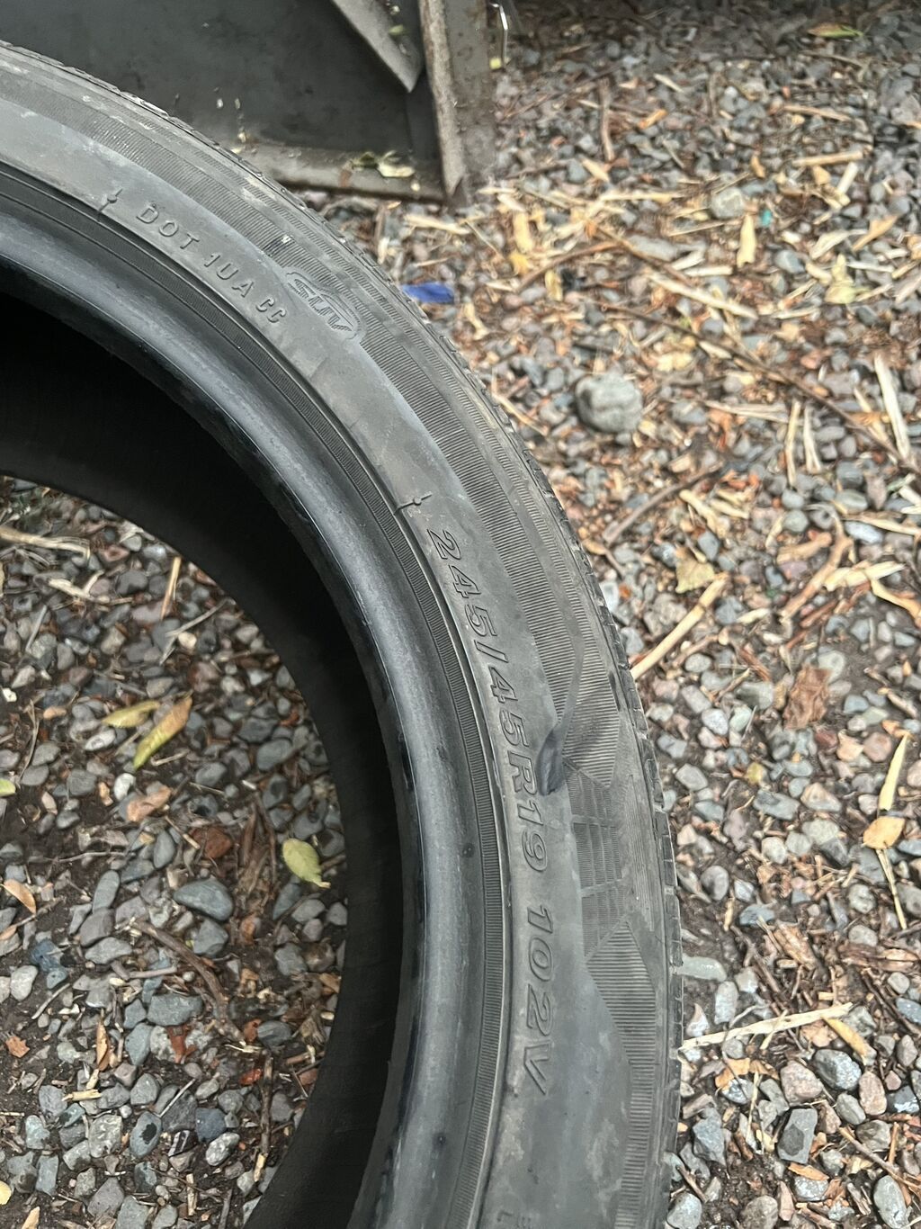 Шины 245 / 45 / R 19, Лето, Б/у, Пара, Внедорожные (АТ/МТ), Michelin: фото 3