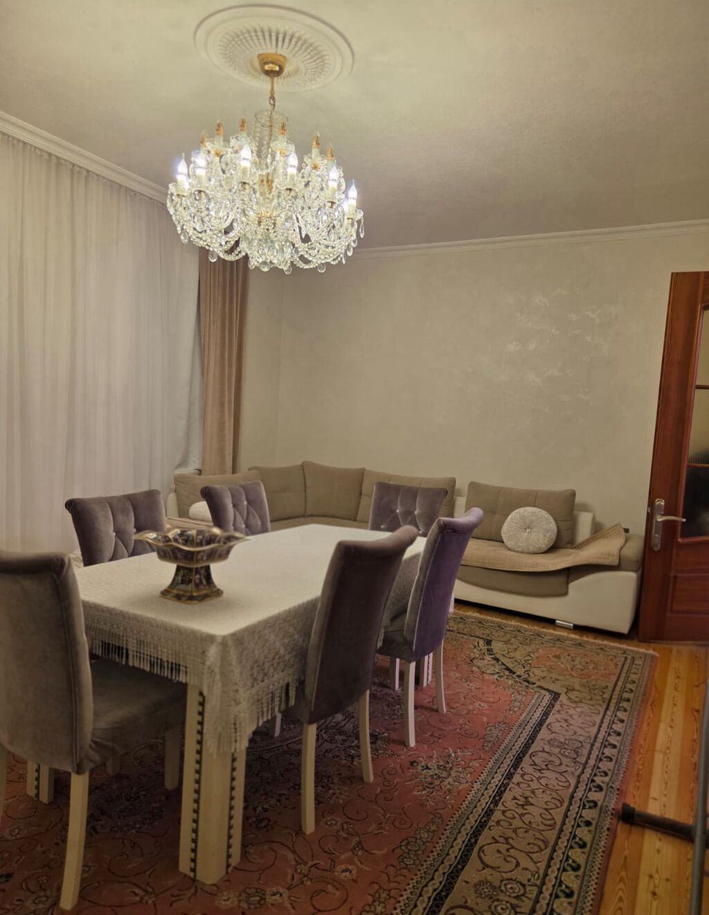 5 otaqlı, 140 kv. m, Kredit yoxdur, Yeni təmirli