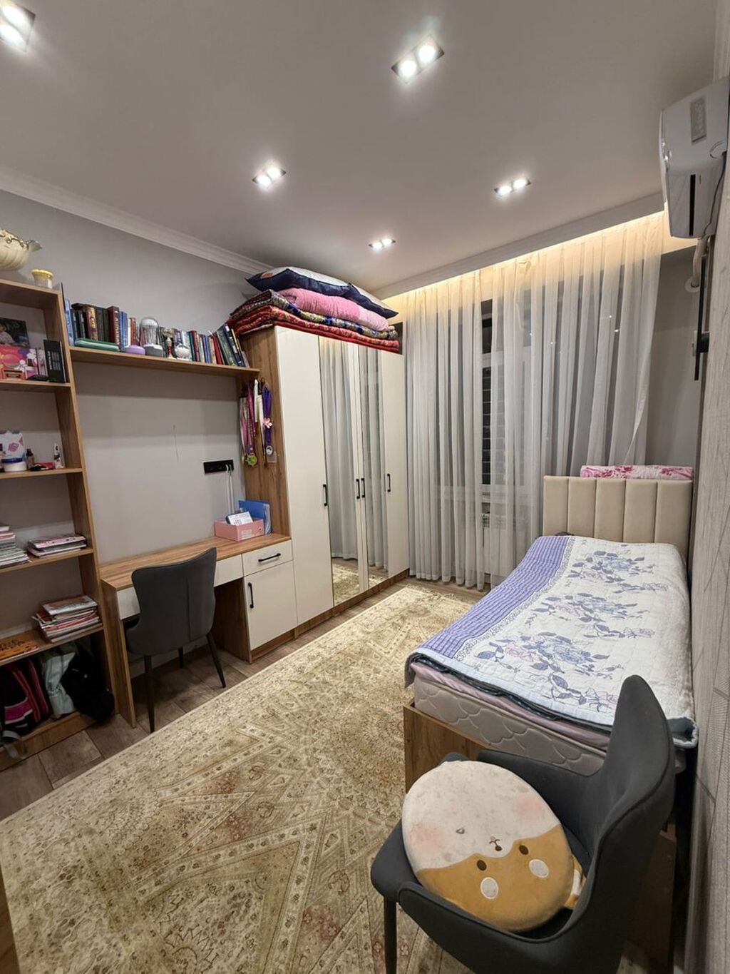 3 комнаты, 100 м², Джал-15 Элитка, 5 этаж, Евроремонт: фото 3