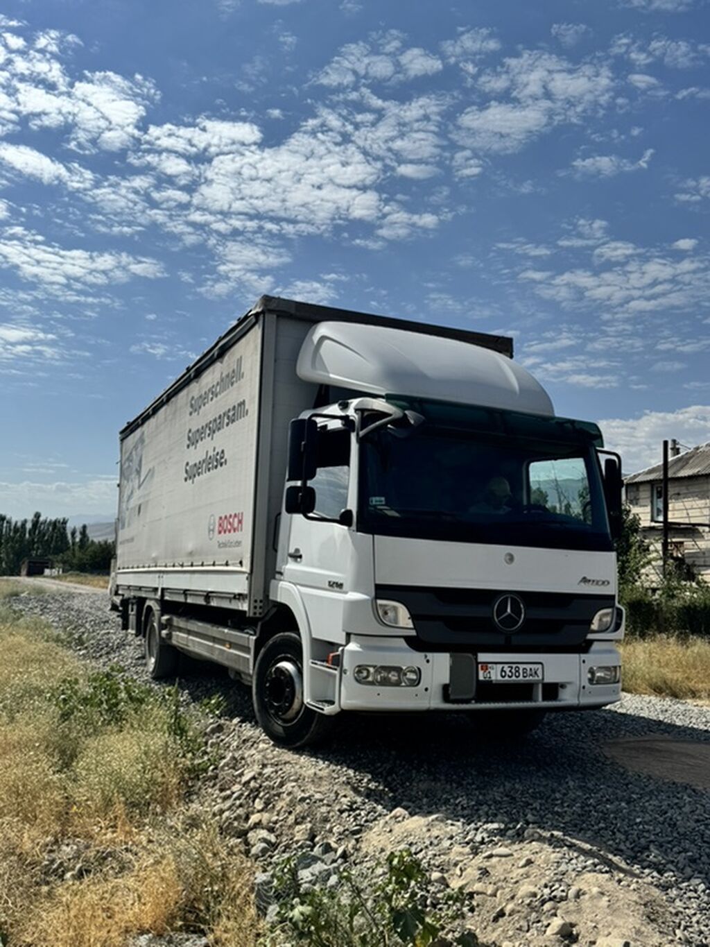 Грузоперевозки на тентованном Mercedes‑Benz Atego - Тип кузова: фото 6