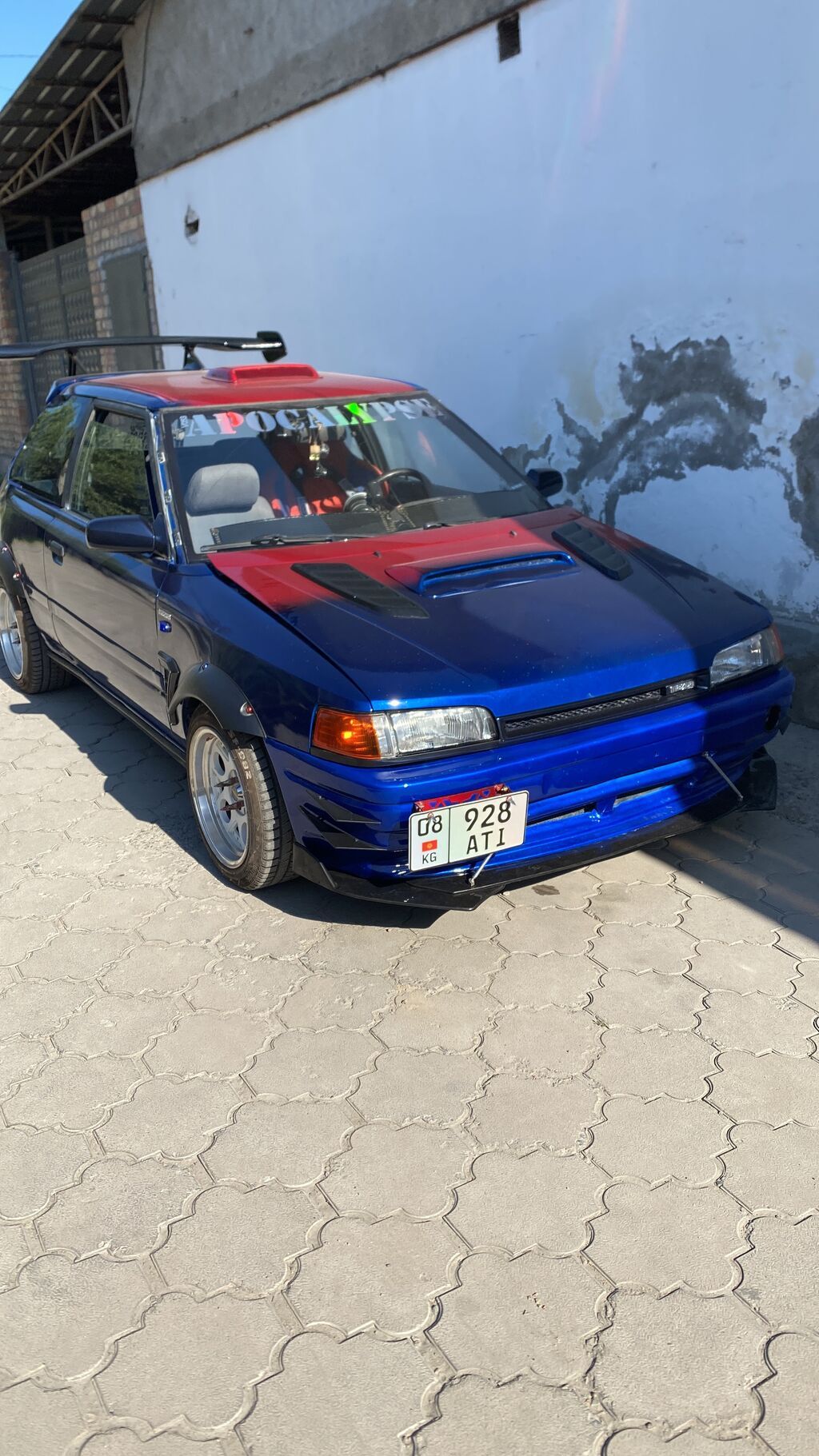 Mazda 323 1991 г., тюнинг, хэтчбек: фото 4