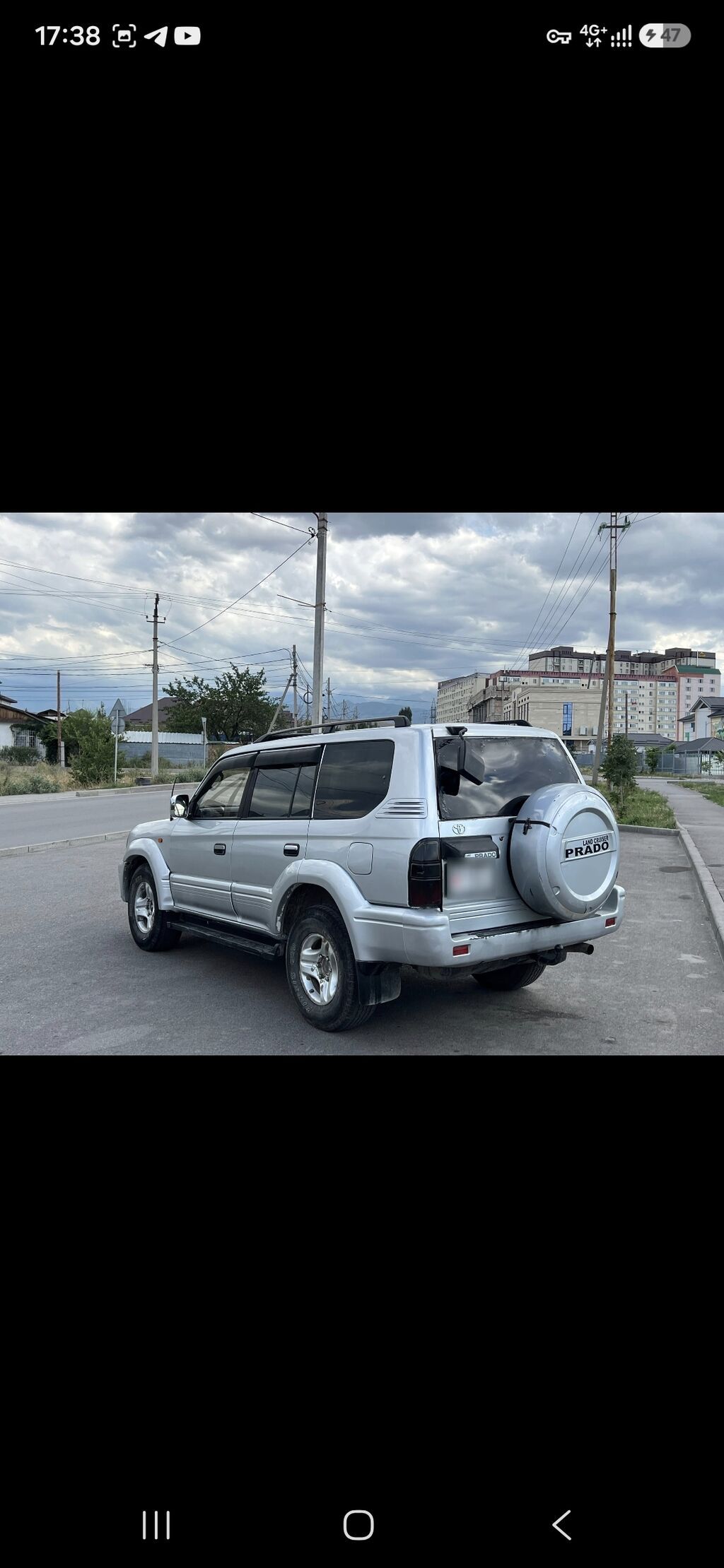 Toyota Land Cruiser Prado: 2002 г., 3.4 л, Автомат, Бензин, Внедорожник — фото 2