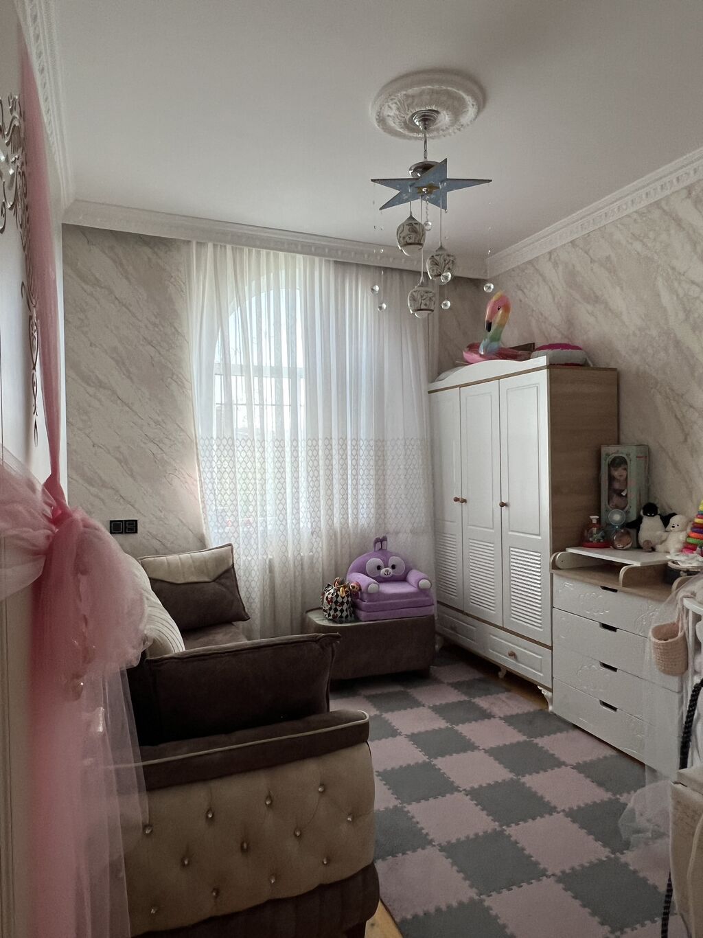 3 otaqlı, 82 kv. m, Kredit yoxdur, Yeni təmirli