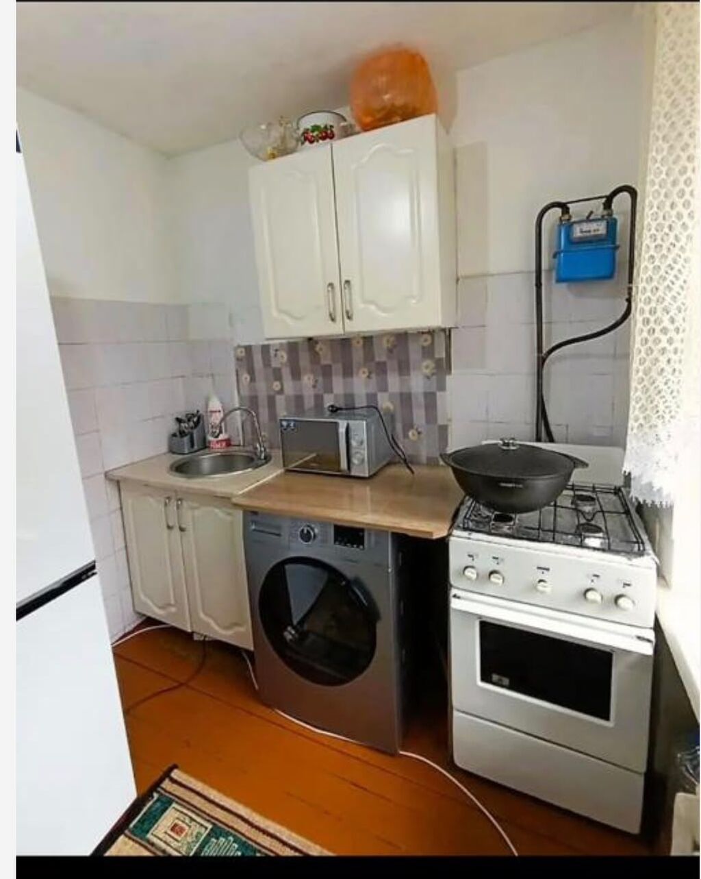 2 комнаты, 45 м², Рынок Баят/Азиз Хрущевка, 2 этаж, Старый ремонт: фото 4