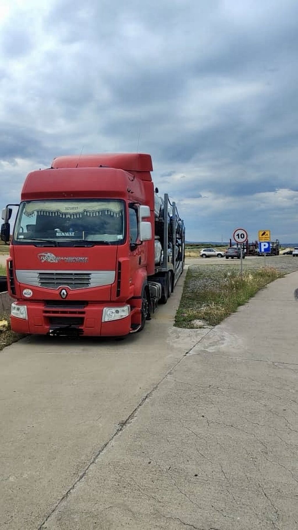 Тягач, Renault, 2013 г., Трал — фото 2