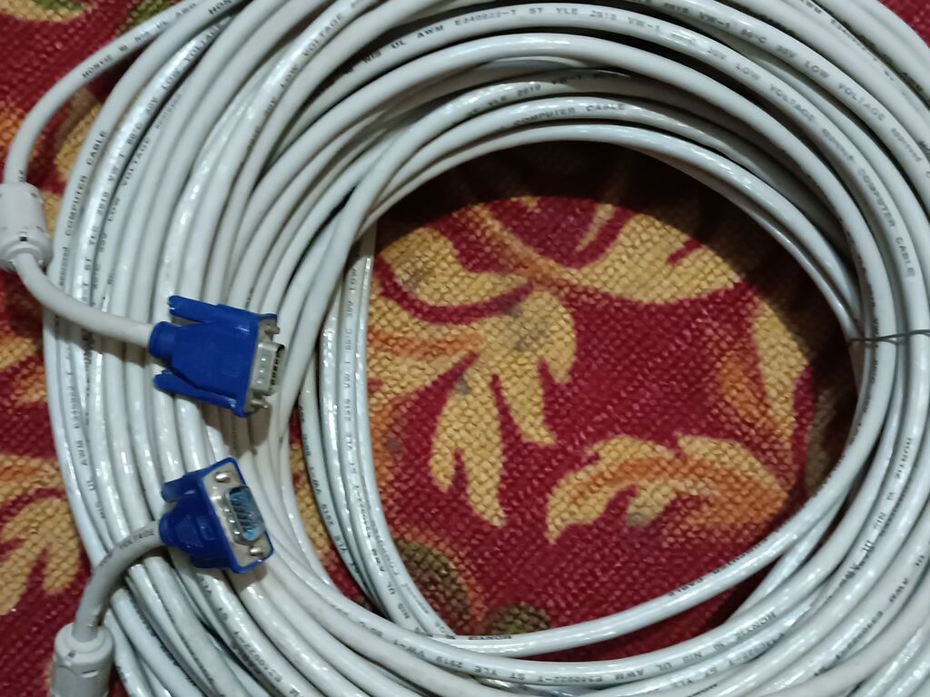 VGA cable / VGA кабель /: 1500 KGS ▷ Аксессуары для ТВ и видео | Бишкек |  106060174 ᐈ lalafo.kg