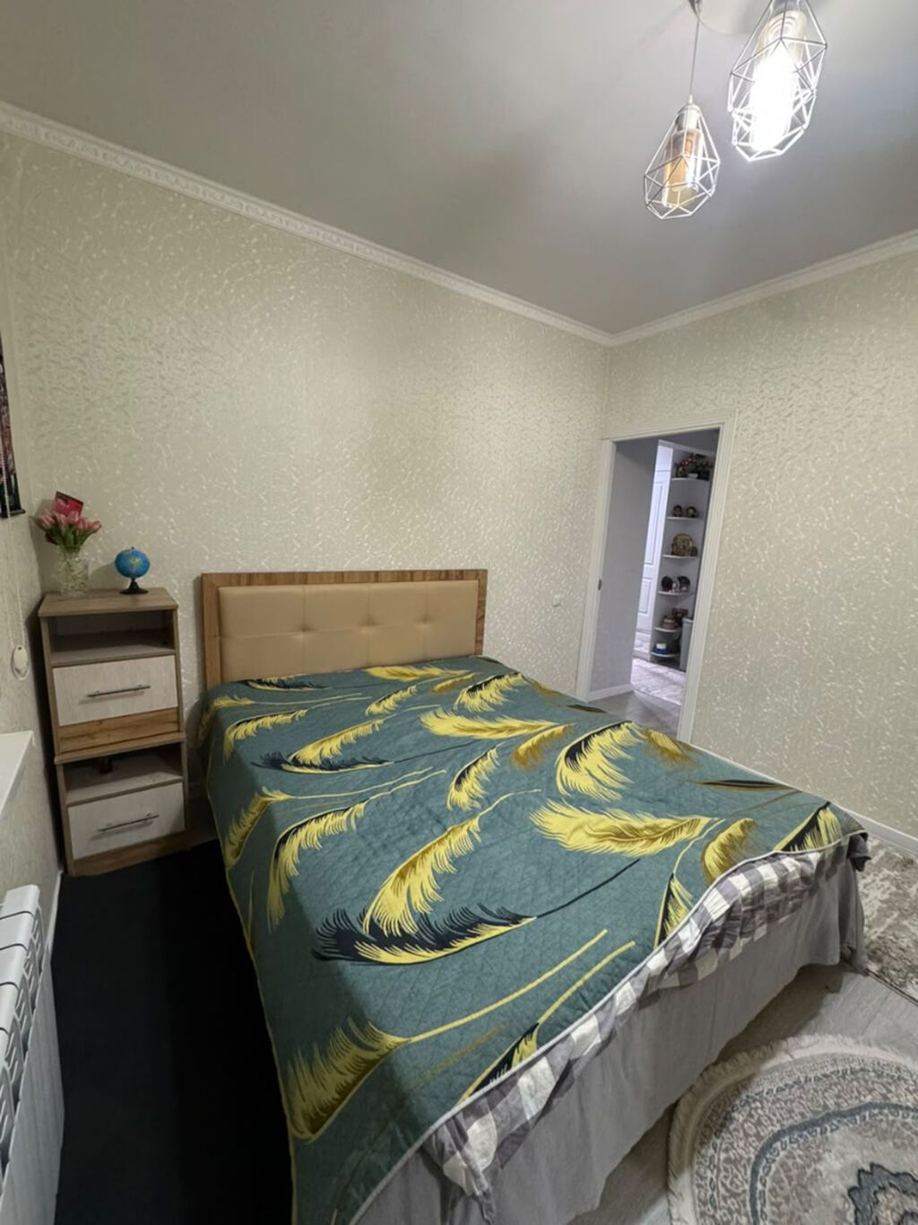 2 комнаты, 54 м², Тунгуч мкр 106 серия, 3 этаж, Дизайнерский ремонт: фото 8