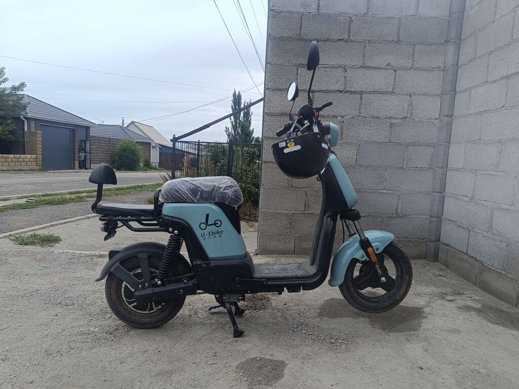 Новый Электроскутер в Караколе U-Ebike (электровелосипед-скутер) Запас: фото 2