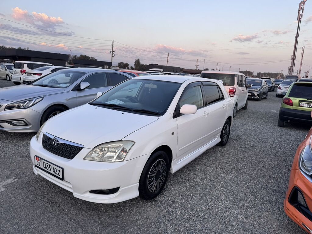 Toyota Allex: 2003 г., 1.5 л, Автомат, Бензин, Хэтчбэк: фото 3