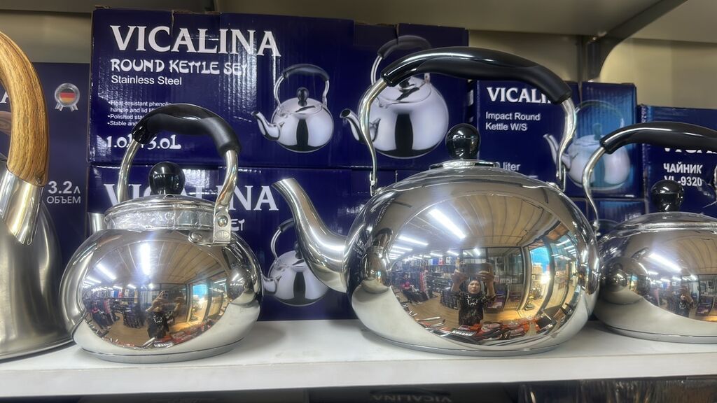 Чайники Vicalina из нержавеющей стали - Материал: высококачественная: фото 3