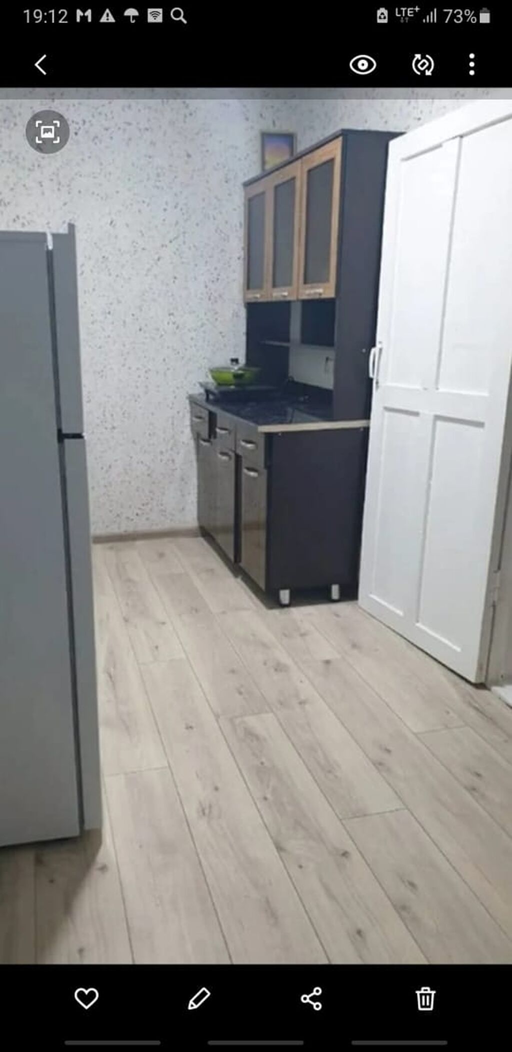 38 м², 1 комната, Пишпек, Парам без детей: фото 4
