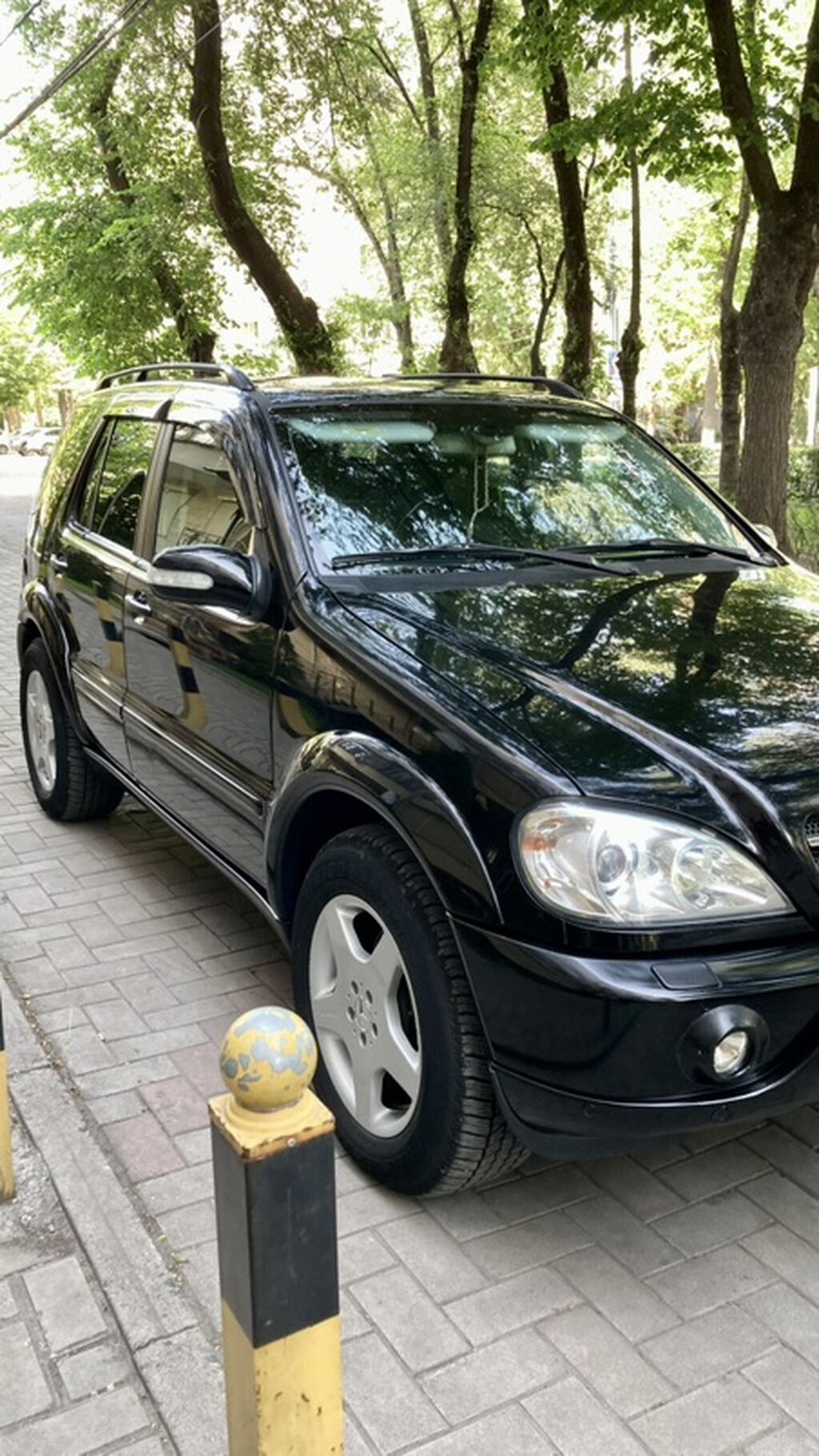 Mercedes-Benz M-Class: 2003 г., 4 л, Типтроник, Дизель, Кроссовер: фото 5