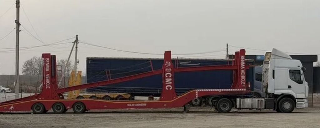 Прицеп, Special trailer, Сar carrier trailer, от 12 т, Б/у: фото 6