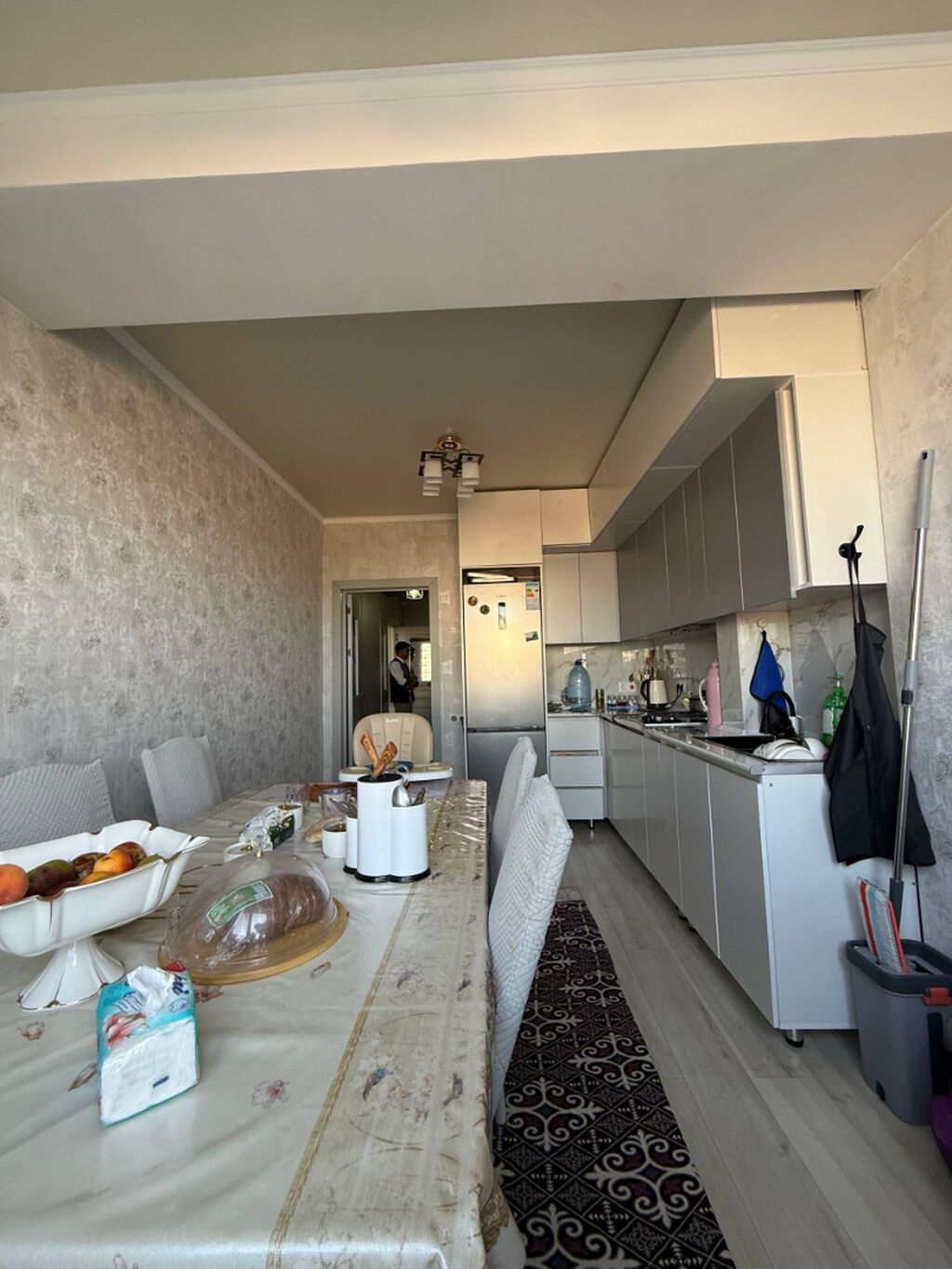2 комнаты, 54 м², Кок-Жар мкр Элитка, 2 этаж, Свежий ремонт: фото 5