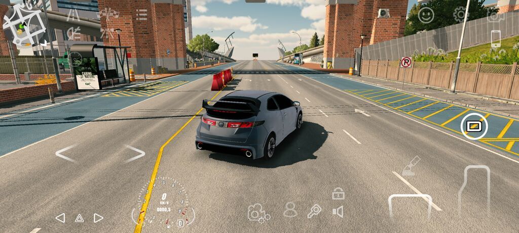 Спортивный хэтчбек в игре (виртуальный автомобиль для: фото 2