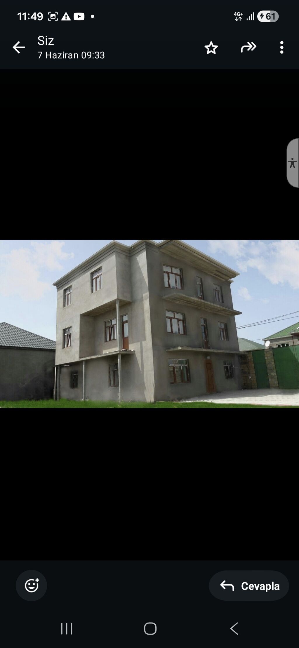 Mehdiabad 6 otaqlı, 350 kv. m, Kredit yoxdur, Təmirsiz