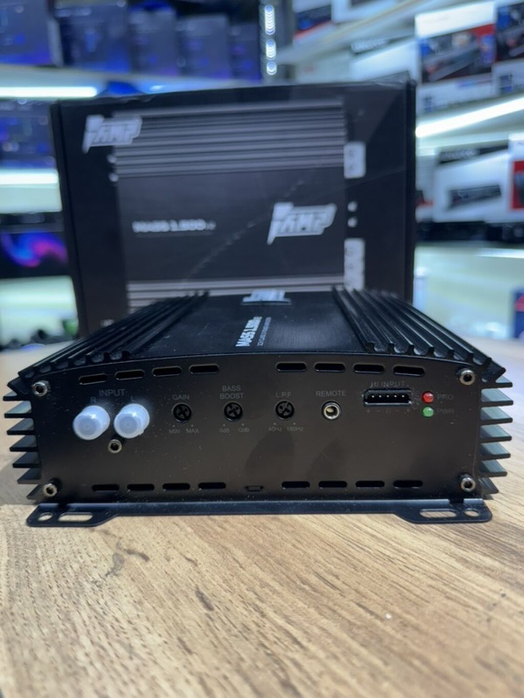 Моноблоковый автомобильный усилитель AMP MASS 1.500 V2 - Класс D: фото 5